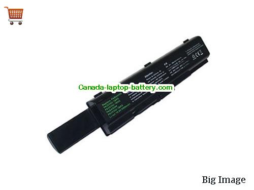 TOSHIBA Satellite A305-S6894 Replacement Laptop Battery 6600mAh 10.8V Black Li-ion