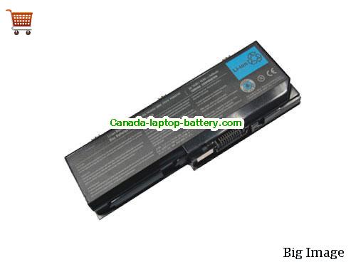 Genuine TOSHIBA P200-1G7 Battery 4400mAh, 10.8V, Black , Li-ion