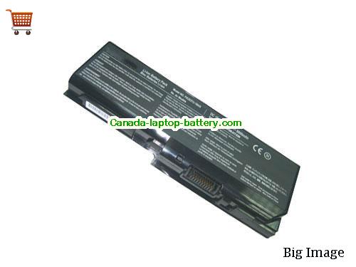 Genuine TOSHIBA P200-17B Battery 6600mAh, 10.8V, Black , Li-ion