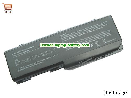 TOSHIBA P205-S7484 Replacement Laptop Battery 6600mAh 10.8V Black Li-ion