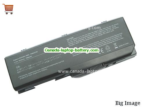 TOSHIBA Pro P300-1A6 Replacement Laptop Battery 6600mAh 10.8V Black Li-ion