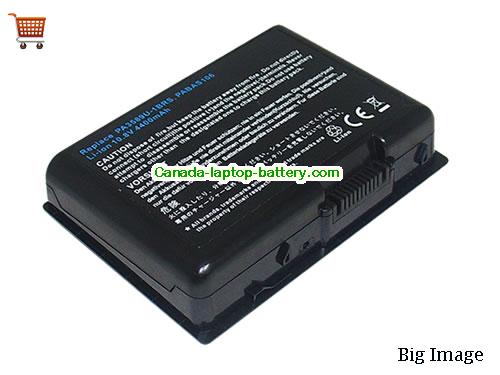 TOSHIBA Qosmio F40 Series Replacement Laptop Battery 4400mAh 10.8V Black Li-ion