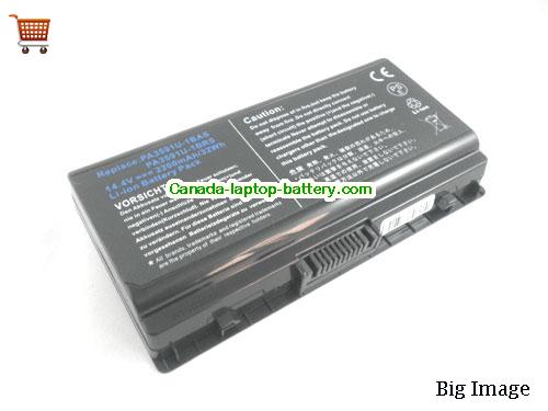TOSHIBA Satellite L45(except Satellite L45-S7xxx) Replacement Laptop Battery 2200mAh 14.4V Black Li-ion