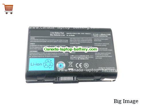 TOSHIBA Qosmio X305-Q720 Replacement Laptop Battery 4000mAh 14.4V Black Li-ion