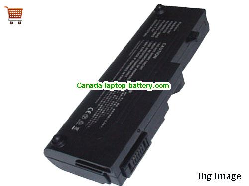 TOSHIBA PABAS156 Replacement Laptop Battery 4400mAh 7.4V Black Li-ion