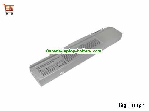 TOSHIBA Tecra R10-10K Replacement Laptop Battery 4400mAh 10.8V Silver Li-ion