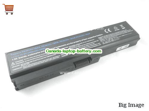 TOSHIBA Portege M805 Replacement Laptop Battery 5200mAh 10.8V Black Li-ion