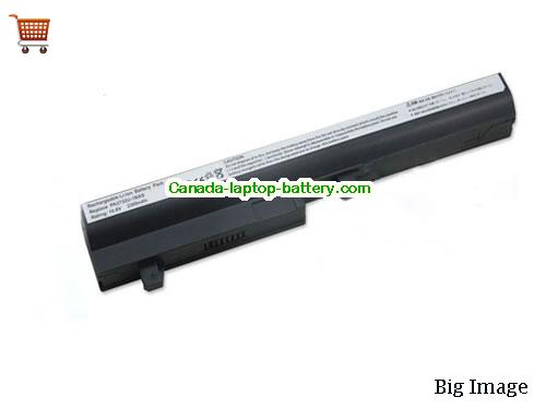 TOSHIBA Satellite NB255-N240 Replacement Laptop Battery 2300mAh, 25Wh  10.8V Black Li-ion