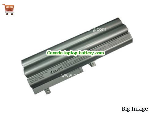 TOSHIBA mini NB205-N313/P. Replacement Laptop Battery 7800mAh 10.8V Silver Li-ion