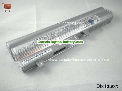 TOSHIBA PA3734U-1BRS Replacement Laptop Battery 5800mAh, 63Wh  10.8V Silver Li-ion