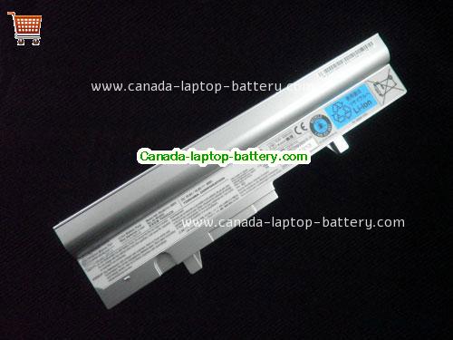 Genuine TOSHIBA NB300-10M Battery 48Wh, 10.8V, Sliver , Li-ion