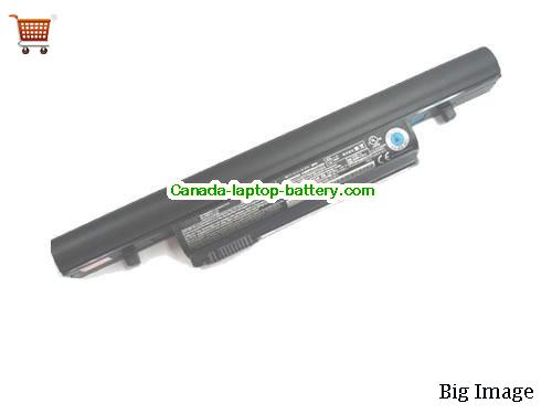 TOSHIBA Tecra R850-00L Replacement Laptop Battery 5200mAh, 58Wh  11.1V Black Li-ion