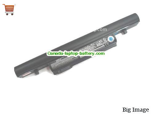 TOSHIBA Tecra R850-S8530 Replacement Laptop Battery 5200mAh, 58Wh  11.1V Black Li-ion