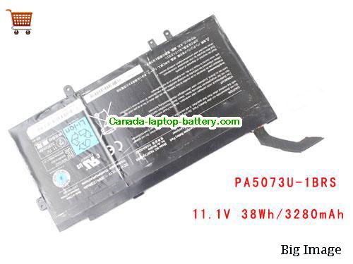 Genuine TOSHIBA Satellite U925T Battery 3280mAh, 38Wh , 11.1V, Black , Li-Polymer