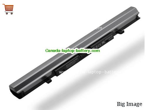 TOSHIBA Satellite U900 Replacement Laptop Battery 2600mAh 14.8V Black+Grey Li-ion