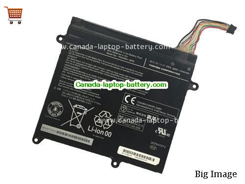 Genuine TOSHIBA Portege Z10TA Battery 3340mAh, 39Wh , 11.1V, Black , Li-ion