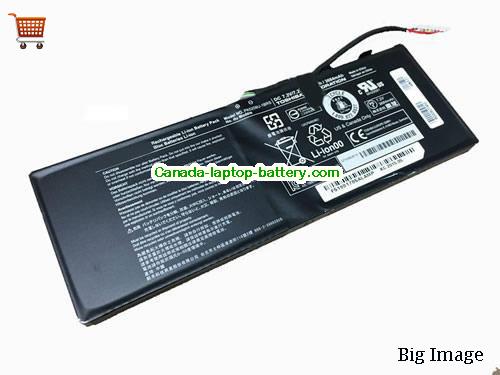 Genuine TOSHIBA P000627450 Battery 3684mAh, 28Wh , 7.2V, Black , Li-ion