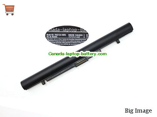 Genuine TOSHIBA Tecra A40-C-15M Battery 2800mAh, 45Wh , 14.8V, Black , Li-ion