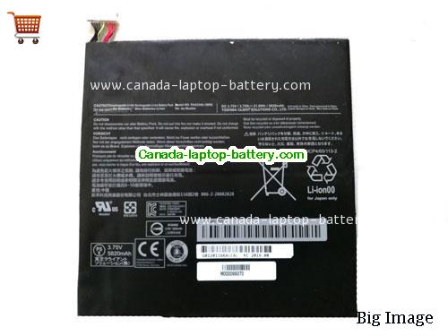 Genuine TOSHIBA PA5234U-1BRS Battery 5820mAh, 36Wh , 3.75V, Black , Li-Polymer