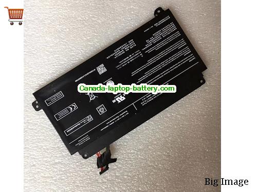 Genuine TOSHIBA 2ICP6/60/80 Battery 3860mAh, 30Wh , 7.6V, Black , Li-Polymer