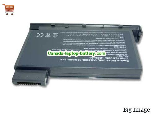 TOSHIBA PA3010U-1BAR Replacement Laptop Battery 4400mAh 10.8V Grey Li-ion