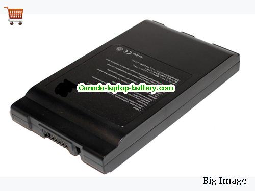 Genuine TOSHIBA Tecra TE2300 Series Battery 4400mAh, 10.8V, Black , Li-ion