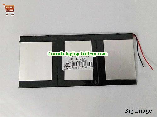 Genuine TECLAST 3580190 Battery 9000mAh, 3.7V, Sliver , Li-Polymer