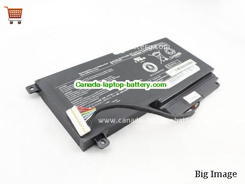 Genuine TOSHIBA Satellite S55-a Battery 2838mAh, 43Wh , 14.4V, Black , Li-ion