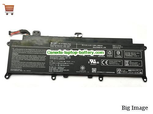 Genuine TOSHIBA Portege X30-D Battery 4080mAh, 11.4V, Black , Li-ion