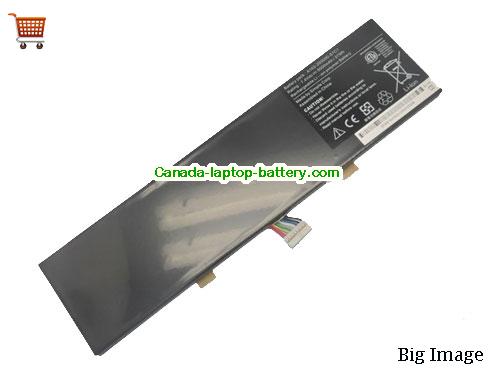 UNIWILL A102-2S5000-S1C1 Replacement Laptop Battery 5000mAh 7.4V Black Li-ion