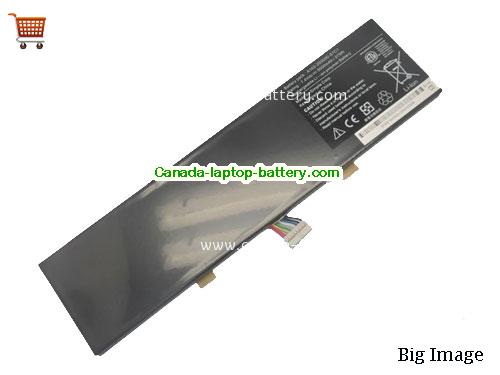 UNIWILL A102-2S5000-S1C1 Replacement Laptop Battery 5000mAh 7.4V Black Li-ion