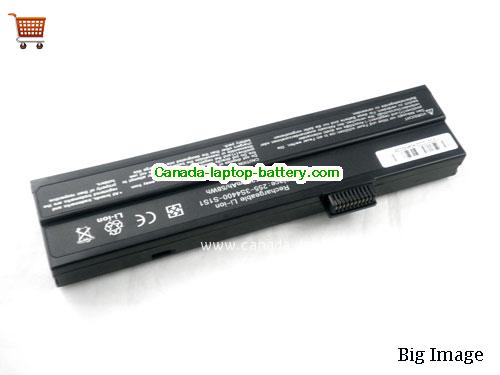 UNIWILL 259EI3 Replacement Laptop Battery 4400mAh 11.1V Black Li-ion