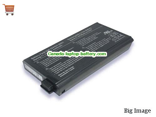 UNIWILL 258-4S4400-S2M1 Replacement Laptop Battery 4400mAh 11.1V Black Li-ion
