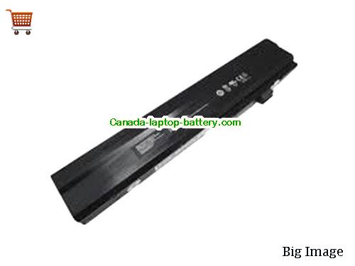 UNIWILL C52-4S4400-C1L3 Replacement Laptop Battery 4400mAh 14.8V Black Li-ion