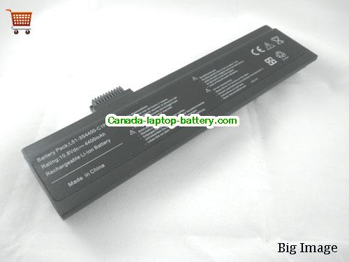 UNIWILL L51-3S4400-C1S5 Replacement Laptop Battery 4400mAh 11.1V Black Li-ion