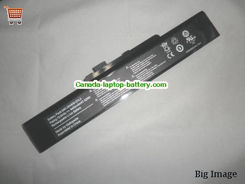 HASEE W230N Replacement Laptop Battery 4400mAh 10.8V Black Li-ion
