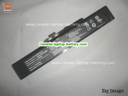 UNIWILL S20-4S2200-S1L3 Replacement Laptop Battery 4400mAh 10.8V Black Li-ion