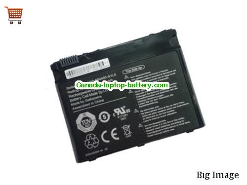 HASEE Q220 Replacement Laptop Battery 4400mAh 10.8V Black Li-ion