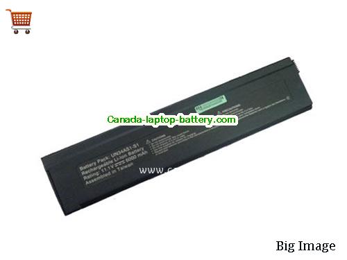 UNIWILL N35B Replacement Laptop Battery 6000mAh 11.1V Black Li-ion