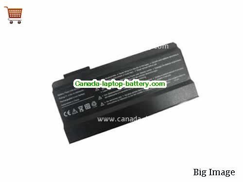 HASEE W430S Replacement Laptop Battery 4400mAh 11.1V Black Li-ion