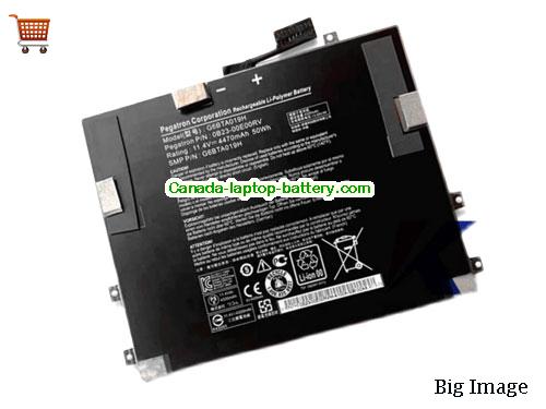 Genuine WACOM 0B23-00E00RV Battery 4470mAh, 50Wh , 11.4V, Black , Li-Polymer