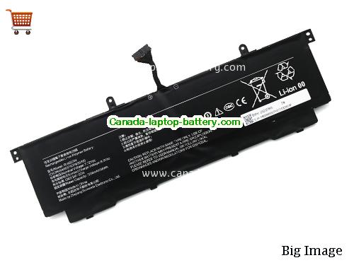 Canada Genuine R14B07W Battery for Xiaomi Book Pro 14 2022 Li-Polymer 7.72v 7254mah