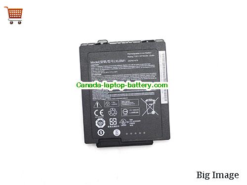 Genuine XPLORE 2ICP6/74/70 Battery 4770mAh, 36Wh , 7.6V, Black , Li-ion