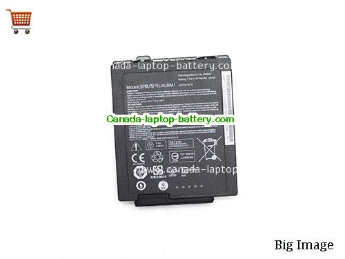 Genuine XPLORE XLBM1 Battery 4770mAh, 36Wh , 7.6V, Black , Li-ion