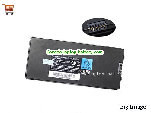 XTABLET MS-ND51 Replacement Laptop Battery 10800mAh, 39.96Wh  3.7V Black Li-Polymer