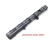 Genuine A31N1319 Battery for Asus X451C X451CA X551C X551CA Laptop 10.8V 33WH in canada