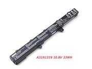 Genuine A31N1319 Battery for Asus X451C X451CA X551C X551CA Laptop 10.8V 33WH