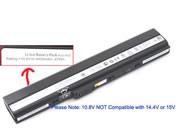 New Asus A31-K52 A32-K52 A41-K52 Series Battery for Asus K52JB K52JC K52JE K52JK Laptop 10.8V 6 Cells in canada