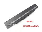 Genuine A42-U53 15v 5600mah asus A31-U53 A32-U53 A33-u53 a41-u53 laptop battery