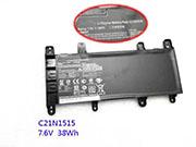 Genuine ASUS C21N1515 Battery 7.6V 38Wh for R753 X756 Series